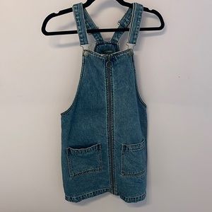 Denim full zipper dress from target!